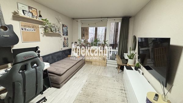 Продам однокомнатную (1-комн.) квартиру, Светлановский пр-кт, 119, Санкт-Петербург г