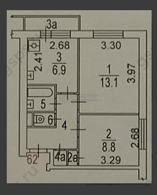 Продам двухкомнатную (2-комн.) квартиру, Студенческая ул, 17, Москва г