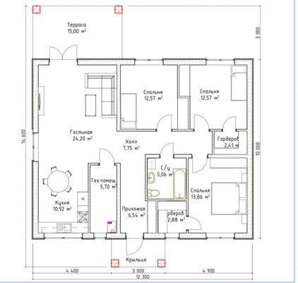 Продам дом, Янтарная (Радужный мкр.) ул, 66, Октябрьский г, 0 км от города