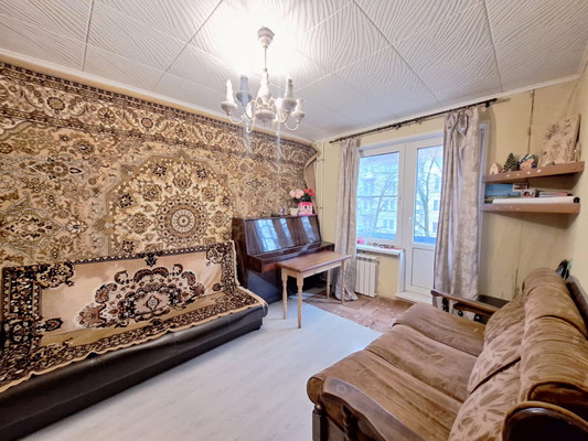 Продам двухкомнатную (2-комн.) квартиру, Победы (Лисичкино тер.) ул, 7, Попово д