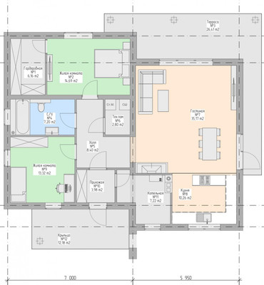 Продам дом, Звездная ул, 5, Заостровье п, 0 км от города
