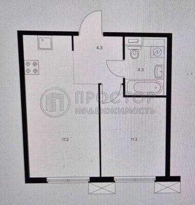 Продам однокомнатную (1-комн.) квартиру, Алтуфьевское ш, 55к4, Москва г