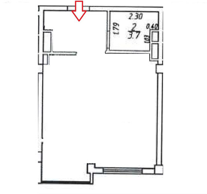 Продам однокомнатную (1-комн.) квартиру, Видова ул, 121ак3, Новороссийск г