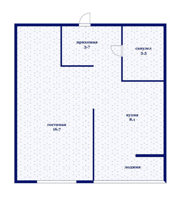 Продам однокомнатную (1-комн.) квартиру, им. генерала И.Л. Шифрина ул, 1/1, Краснодар г