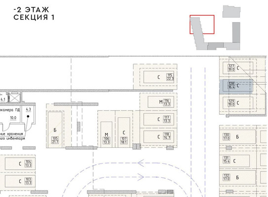 Продам машиноместо 16,4 м2, Ивана Франко ул, 6, Москва г