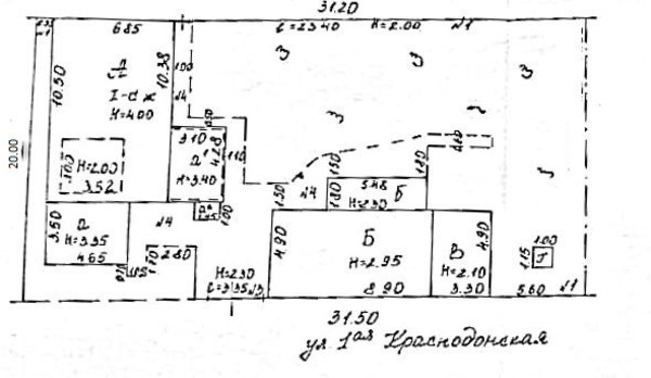 Продам участок 6,34 соток, ИЖС, 1-я Краснодонская ул, 36, Ростов-на-Дону г, 0 км от города