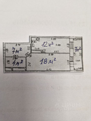 Продам однокомнатную (1-комн.) квартиру, Жуковского ул, 19кБ, Красногорск г