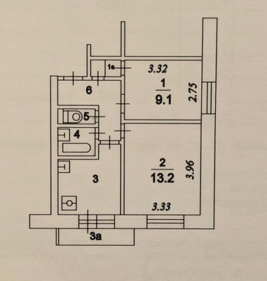 Продам двухкомнатную (2-комн.) квартиру, Союзный пр-кт, 22к2, Москва г