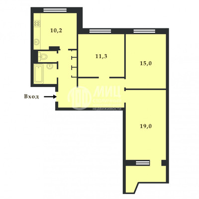 Продам трехкомнатную (3-комн.) квартиру, Братеевская ул, 21стр2, Москва г