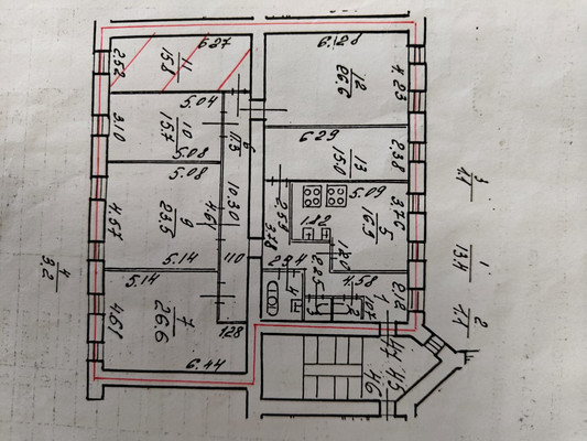Продам комнату в 6-комн. квартире, Воскова ул, 15-17А, Санкт-Петербург г