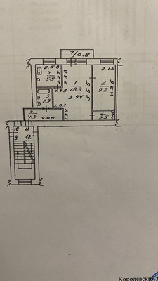 Продам двухкомнатную (2-комн.) квартиру, Ленина ул, 3, Лесные Поляны п