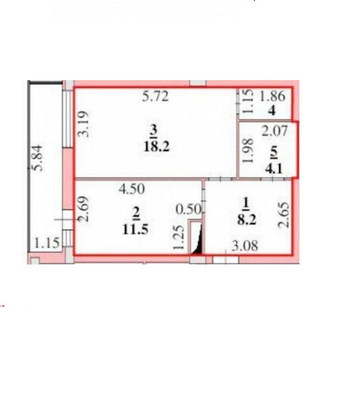 Продам однокомнатную (1-комн.) квартиру, М.И. Неделина ул, 3ка, Липецк г