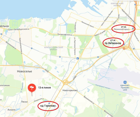 Продам участок 6,18 соток, Фермерское хоз., 13-я линия ул, Пески тер. СНТ, 0 км от города