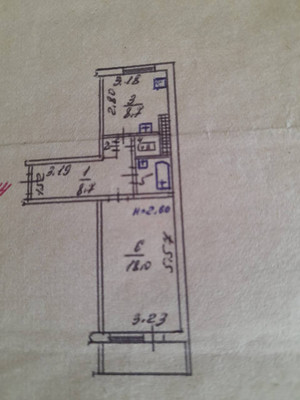 Продам однокомнатную (1-комн.) квартиру, Ковыльная ул, 64, Симферополь г