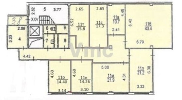 Сдам коммерческое помещение 197 м2, Архитектора Власова ул, 6 1, Москва г