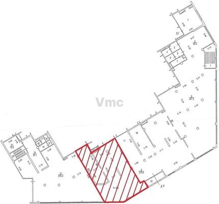 Сдам коммерческое помещение 180 м2, Архитектора Власова ул, 6, Москва г