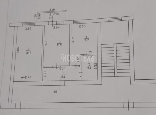 Продам двухкомнатную (2-комн.) квартиру, Тельмана ул, 50, Горячий Ключ г