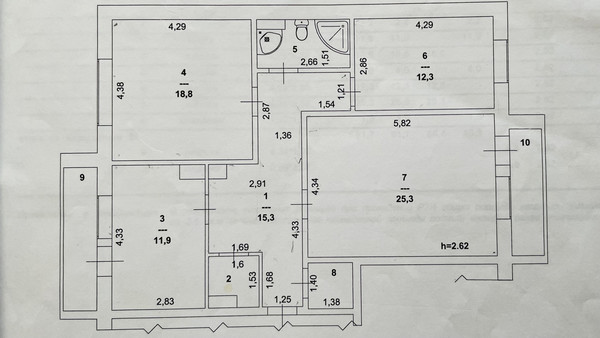 Продам трехкомнатную (3-комн.) квартиру, Ямская ул, 1/1, Ханты-Мансийск г
