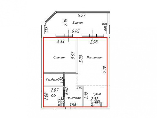 Сдам двухкомнатную (2-комн.) квартиру, им. Адмирала Пустошкина б-р, 11/2, Краснодар г