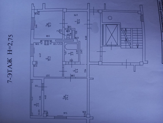 Продам двухкомнатную (2-комн.) квартиру, Летняя ул, 33, Калининград г