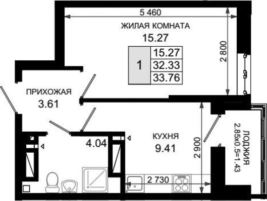 Продам однокомнатную (1-комн.) квартиру, Таганрогская ул, 132/2, Ростов-на-Дону г