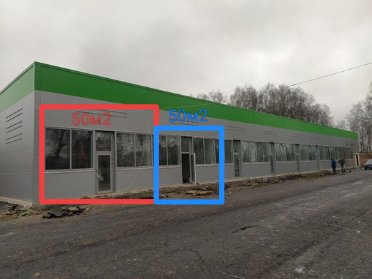 Сдам торговое помещение 50 м2, Рабочий квартал ул, 19, Троицкое с