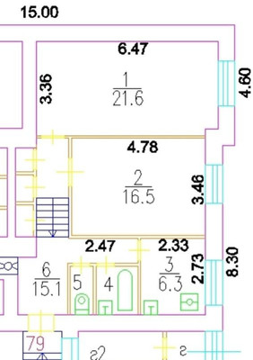 Продам двухкомнатную (2-комн.) квартиру, Танковый проезд, 3, Москва г