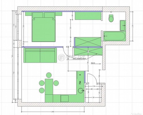 Продам однокомнатную (1-комн.) квартиру, Газгольдерная ул, 10, Москва г