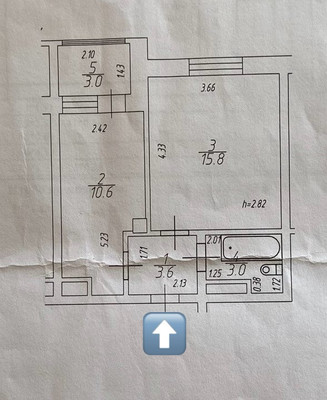Продам однокомнатную (1-комн.) квартиру, Югорская ул, 11, Ханты-Мансийск г