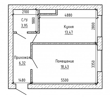 Продам однокомнатную (1-комн.) квартиру, Хужокова ул, 141, Нальчик г