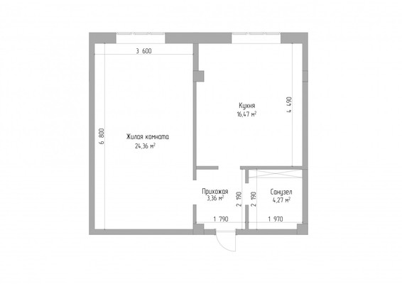 Продам однокомнатную (1-комн.) квартиру, Шогенова ул, 8, Нальчик г