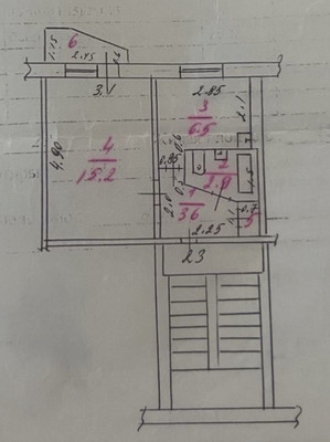 Продам однокомнатную (1-комн.) квартиру, Внуковский мкр, 10, Дмитров г