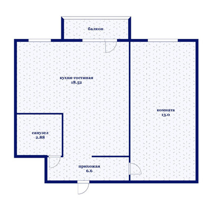 Продам двухкомнатную (2-комн.) квартиру, Офицерская ул, 43, Краснодар г