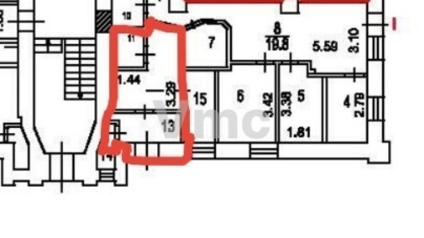 Сдам коммерческое помещение 18,9 м2, Климашкина ул, 26, Москва г