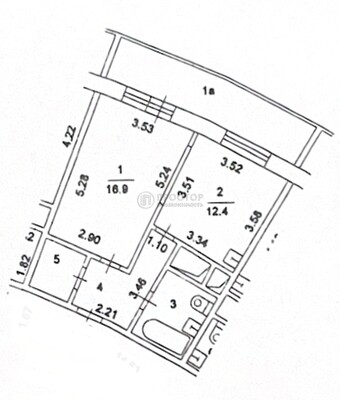 Продам однокомнатную (1-комн.) квартиру, Ленинградское ш, 124к3, Москва г