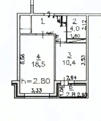 Продам однокомнатную (1-комн.) квартиру, 1-го Мая ул, 91А, Краснодар г