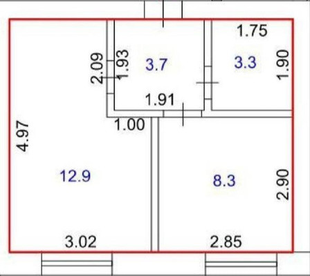Продам однокомнатную (1-комн.) квартиру, 70 лет Октября ул, 14, Стрехнино с