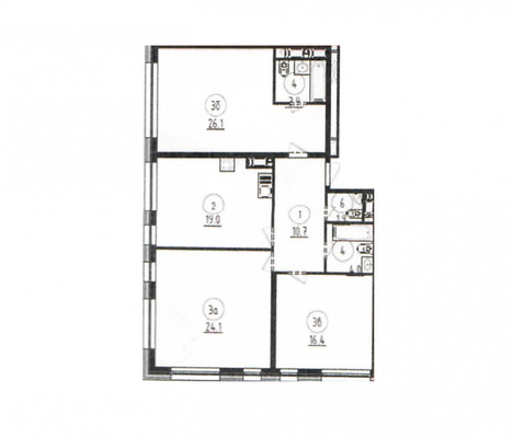 Продам многокомнатную квартиру, Ольминского проезд, 4, Москва г