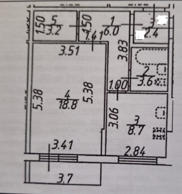 Продам однокомнатную (1-комн.) квартиру, Ветеранов ул, 17, Вартемяги д