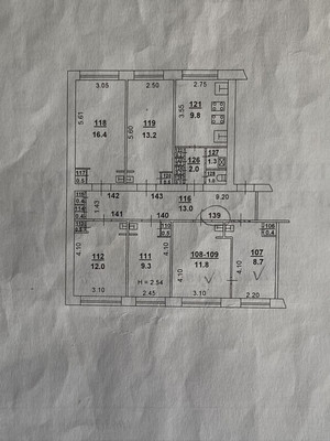 Продам комнату в 6-комн. квартире, Врубовая ул, 17а, Ростов-на-Дону г