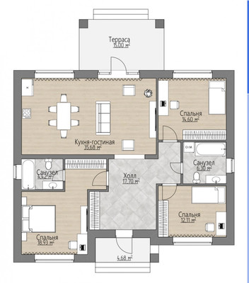 Продам дом, Нолька д, 0 км от города