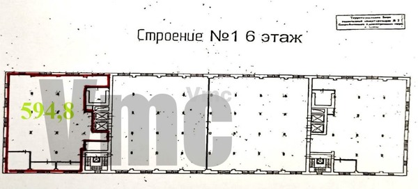 Сдам коммерческое помещение 594,8 м2, Огородный проезд, 9 1, Москва г