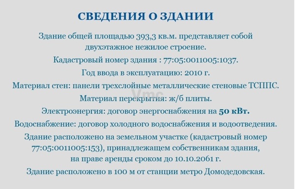 Продам торговое помещение 393,3 м2, Генерала Белова ул, 33А, Москва г
