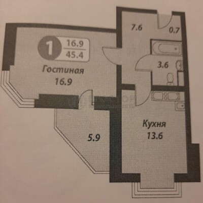 Продам однокомнатную (1-комн.) квартиру, Лобачевского ул, 45, Москва г