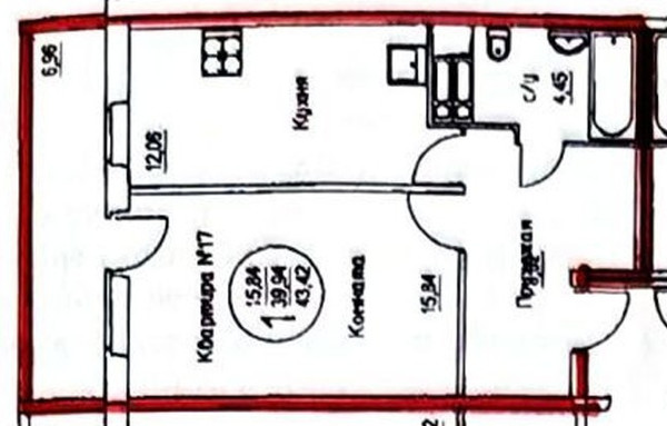Продам однокомнатную (1-комн.) квартиру, Иньвенская ул, 19, Пермь г
