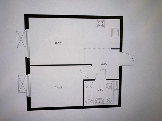 Продам однокомнатную (1-комн.) квартиру, Люблинская ул, 72ак1, Москва г