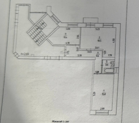 Продам трехкомнатную (3-комн.) квартиру, Водников ул, 65, Пермь г