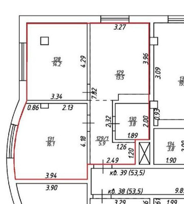 Продам двухкомнатную (2-комн.) квартиру, Любимый пер, 14к4, Мысхако с