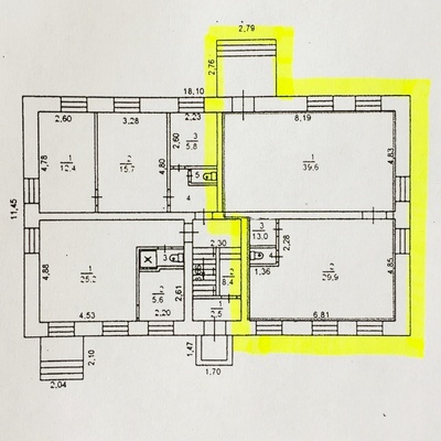 Продам торговое помещение 72,2 м2, Октябрьской Революции ул, 19, Асбест г