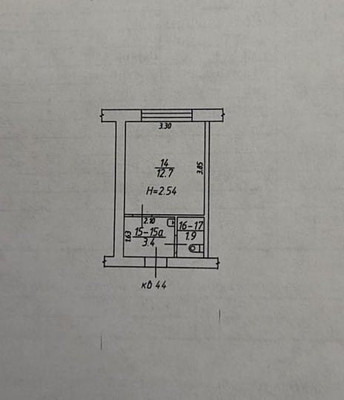Продам однокомнатную (1-комн.) квартиру, Казахская ул, 89к2, Ростов-на-Дону г